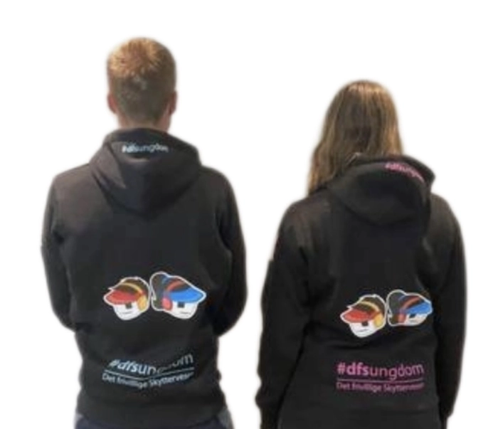 DFS Hettegenser ( Rosa Logo)